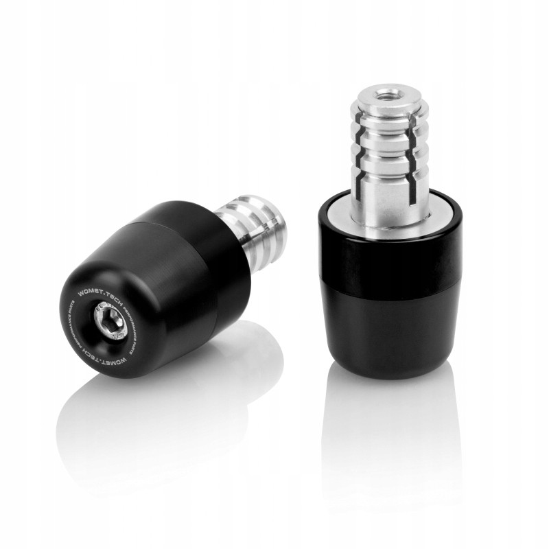 Crash pads, black 13mm womet handlebar ends