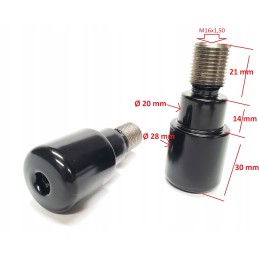 Yamaha XSR 900 MTM850 handlebar end weight