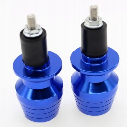 Universal red handlebar weight ends