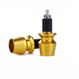 Universal red handlebar weight ends