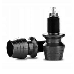 Universal blue handlebar weight ends