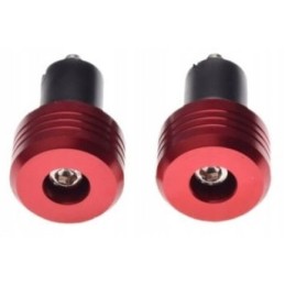 The ends of the handlebar weights are made of 6 colors of rubber