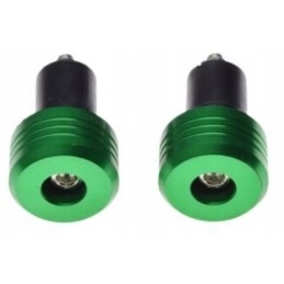 The ends of the handlebar weights are made of 6 colors of rubber