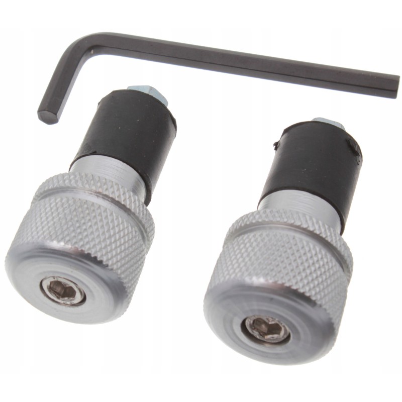 Handlebar ends, weights, 2x grooved shifters