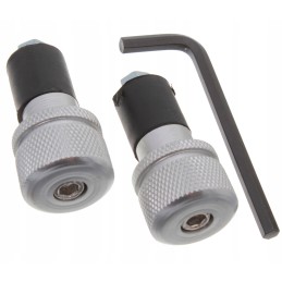 Handlebar ends, weights, 2x grooved shifters