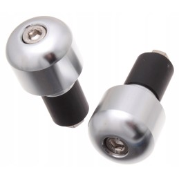 Motorcycle oval handlebar ends 2x