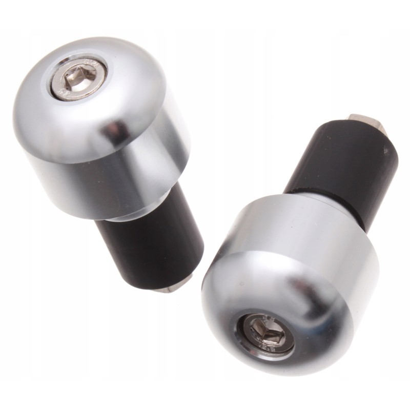 Motorcycle oval handlebar ends 2x