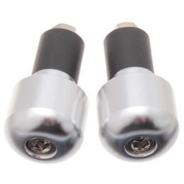 Motorcycle oval handlebar ends 2x
