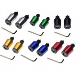 Universal colors of handlebar weight ends