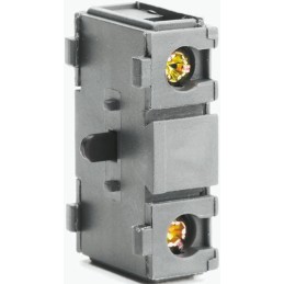1 pcs - ABB Auxiliary Contact, 1 Contact, 1NC, Snap-On