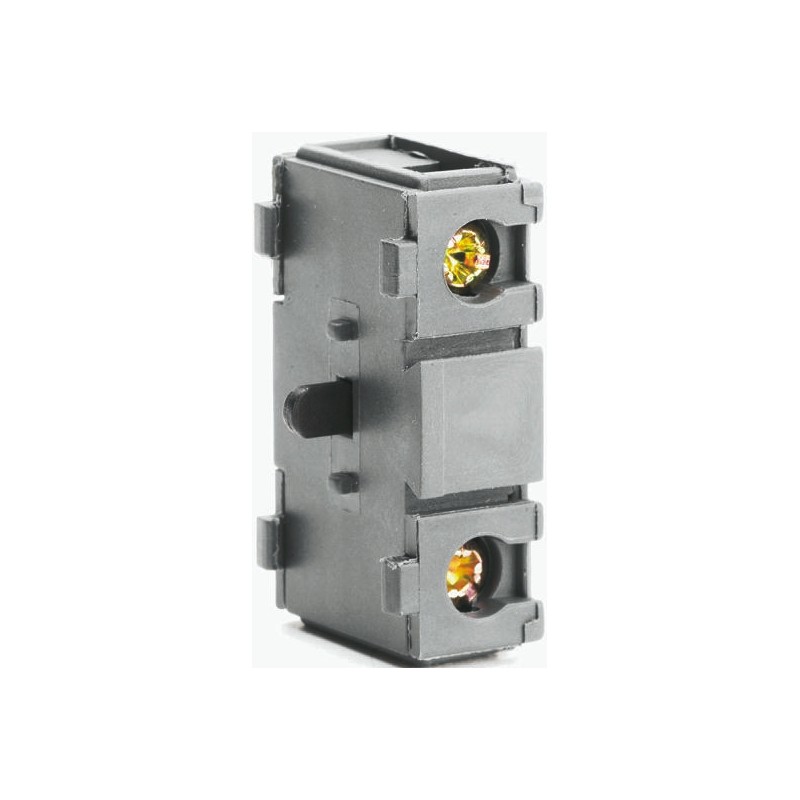 1 pcs - ABB Auxiliary Contact, 1 Contact, 1NC, Snap-On