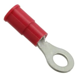 50 pcs - Molex, 19070 Insulated Crimp Ring Terminal, 1-2 (M2) Stud Size