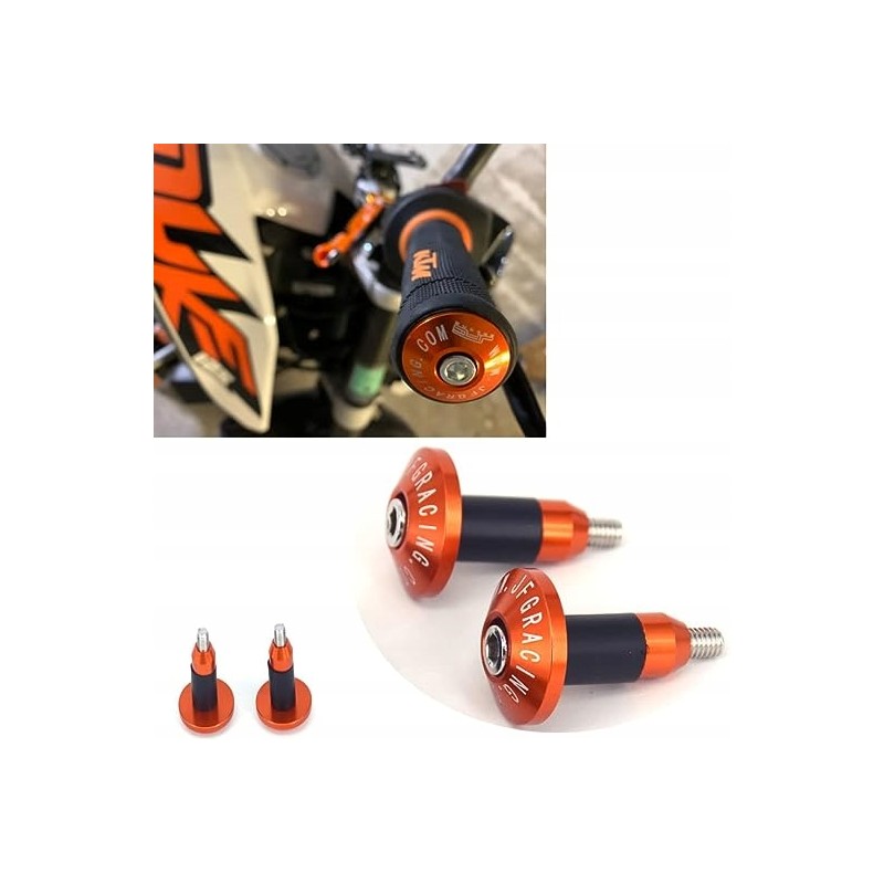 Motorcycle handlebar ends universal 22mm 7 8