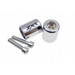 Chromed handlebar ends Kawasaki ZX ZZR 806