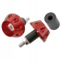 Handlebar ends 13 5mm red Vicma Vic 781r