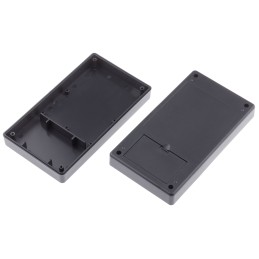 1 pcs - CAMDENBOSS 2900 Series Black ABS Handheld Enclosure, Integral Battery Compartment, 145 x 80 x 34mm