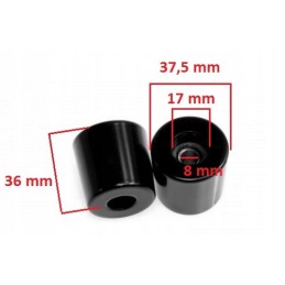 Steering wheel end weights bmw kr 900 1200 gs r