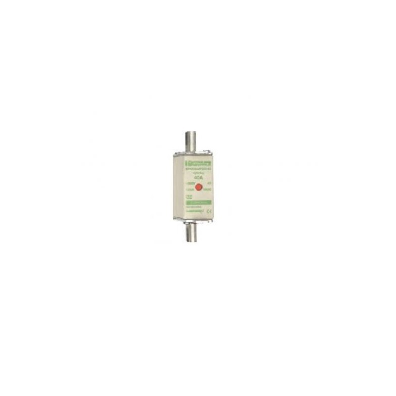 1 pcs - Mersen 40A NH Fuse, NH 000, 500V ac