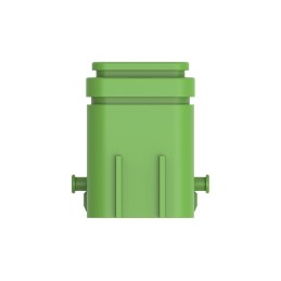 135 pcs - TE Connectivity, 2366509 Connector Housing Receptacle 48 Way, Cable Termination