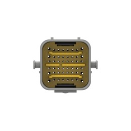 135 pcs - TE Connectivity, 2366509 Connector Housing Receptacle 48 Way, Cable Termination