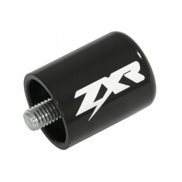 Black handlebar ends for Kawasaki ZX R