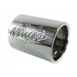 Chrome handlebar ends for Kawasaki Ninja