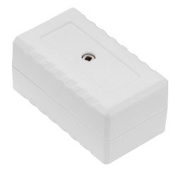1 pcs - RS PRO White ABS Enclosure, White Lid, 31.5 x 56.5 x 27.2mm