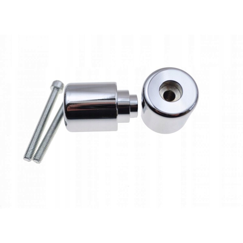 Chrome handlebar ends honda cbr rr vfr 13093