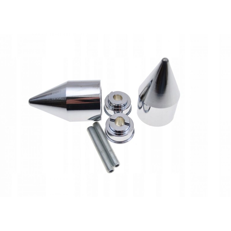 Chrome handlebar ends honda cbr rr vfr 13197