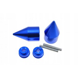 Blue handlebar ends honda cbr rr vfr 13114