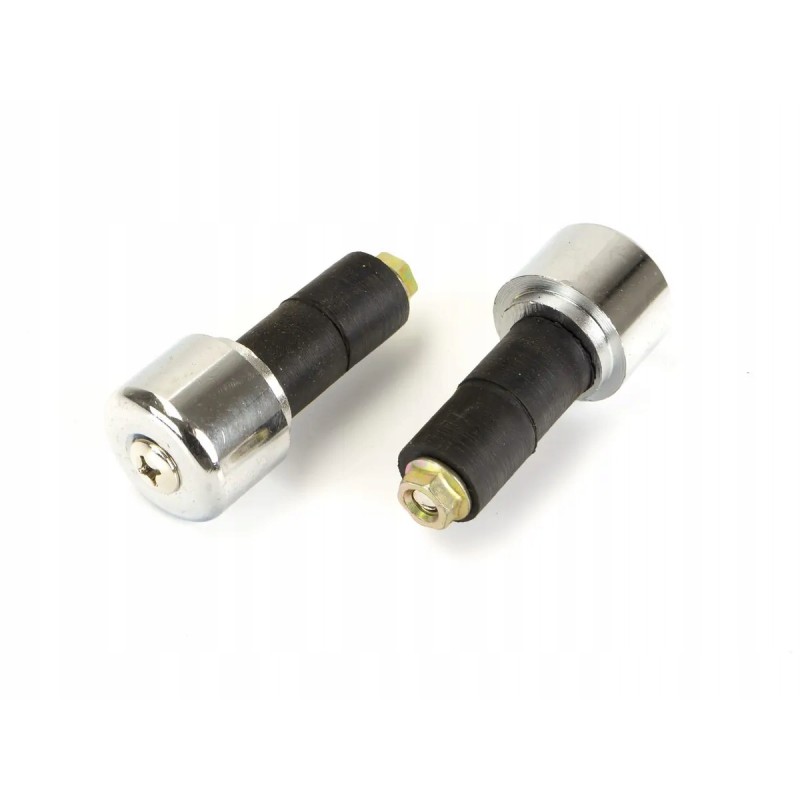 Romet 757 chrome handlebar end, set