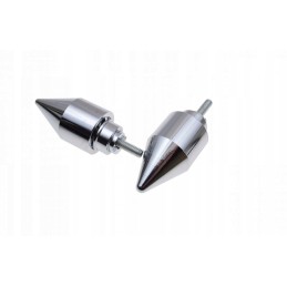 Chrome handlebar ends honda cbr rr vfr