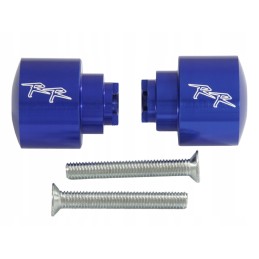 Blue handlebar ends for Honda CBR RR