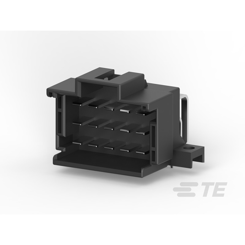 140 pcs - TE Connectivity Automotive Connector Plug 15 Way, Solder Termination