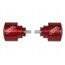Red handlebar ends for Honda CBR and others