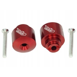 Red handlebar ends for Honda CBR and others