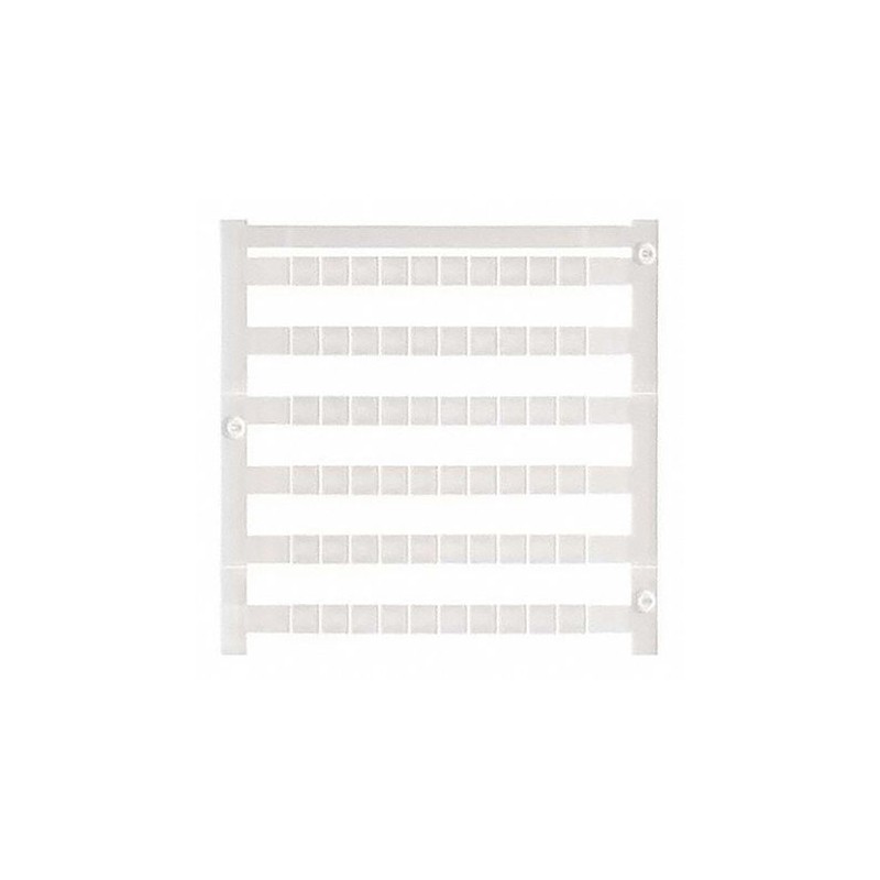 1 Bag of 80 - Weidmuller Terminal Marker for use with Electronic Sub-Assemblies, Plug-In Connectors, Weidmuller Cable Connectors