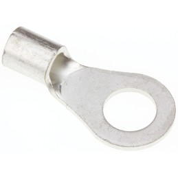 50 pcs - JST, R Uninsulated Ring Terminal, 8mm Stud Size, 6.6mm² to 10.5mm² Wire Size