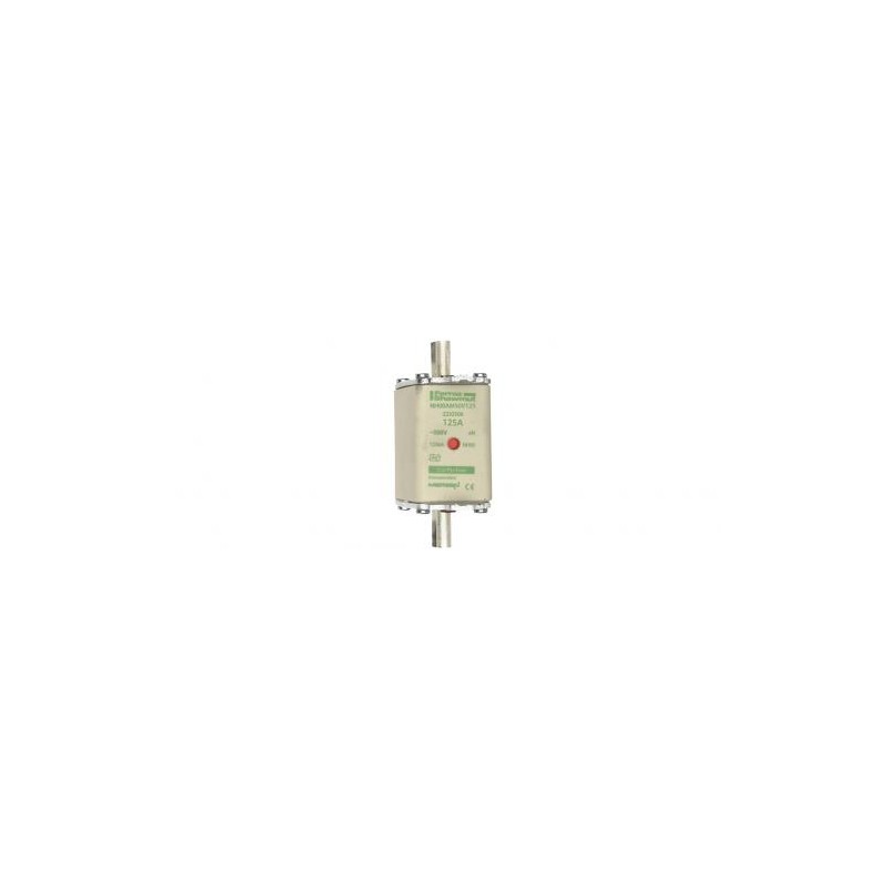 1 pcs - Mersen 125A NH Fuse, NH 00, 500V ac