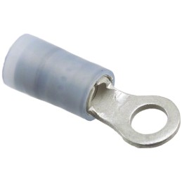 50 pcs - Molex, Avikrimp Insulated Ring Terminal, M3 to M3.5 (5 to 6) Stud Size, 1mm² to 2.5mm² Wire Size