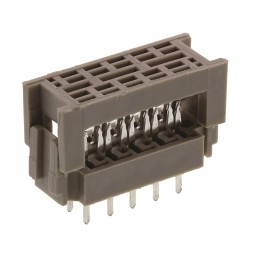 140 pcs - TE Connectivity 10-Way IDC Connector Plug for Cable Mount, 2-Row