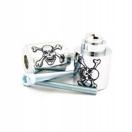 Chrome handlebar ends for Honda CB CB 900