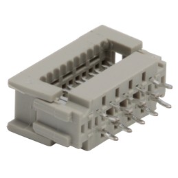 140 pcs - TE Connectivity 10-Way IDC Connector Plug for Through Hole Mount, 2-Row