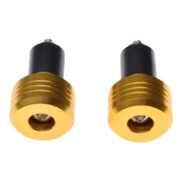 Honda Aprilia gold handlebar ends