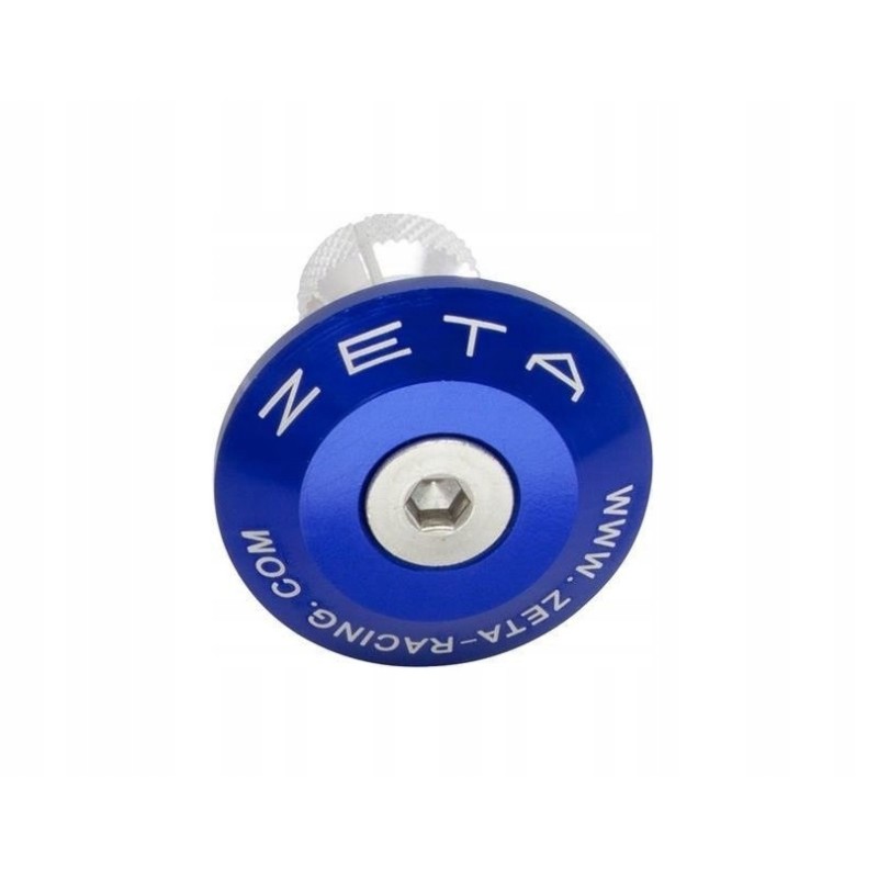Zeta handlebar ends 29mm blue 2 pcs ze48 7007