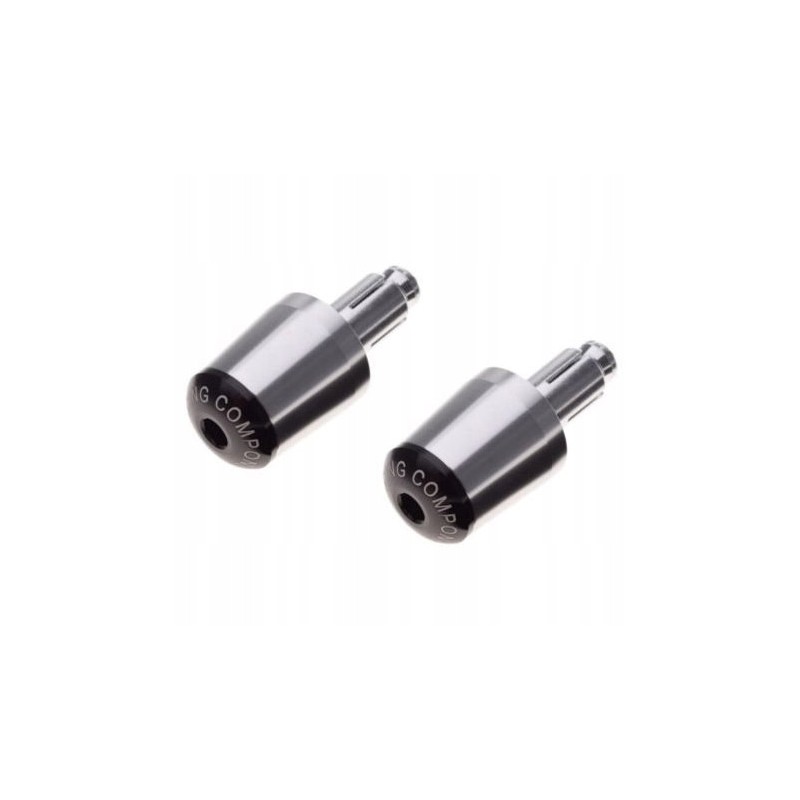 Silver leoshi steering wheel weight tip, 2 pcs
