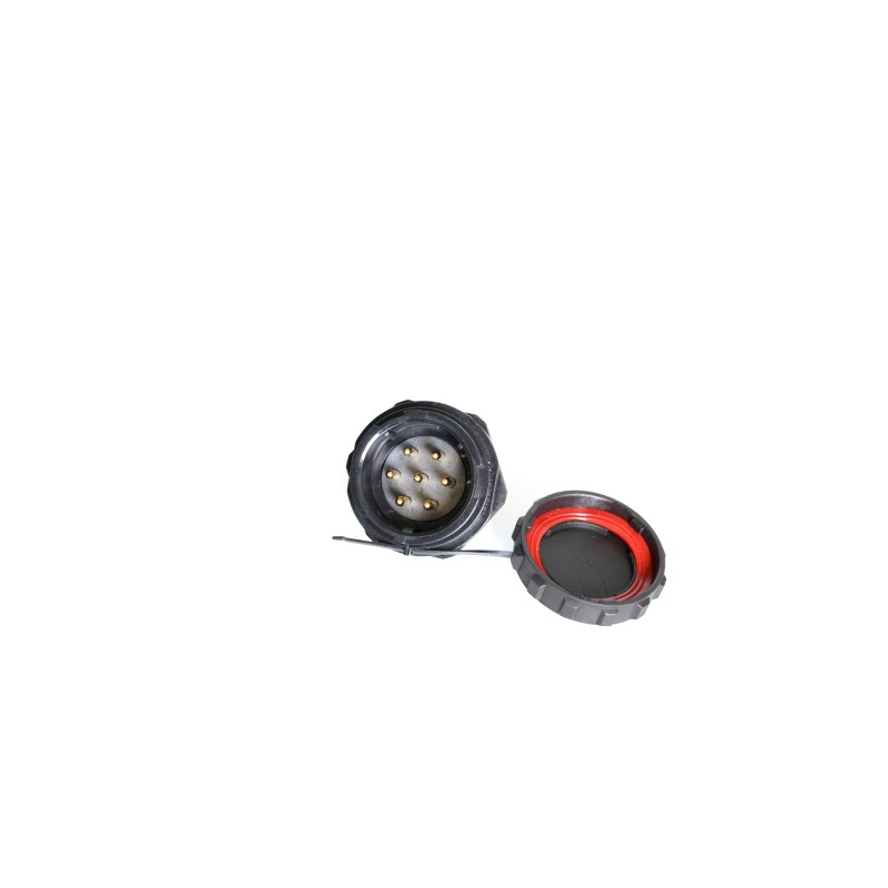 1 pcs - RS PRO Circular Connector, 7 Contacts, Panel Mount, Plug, Male, IP67