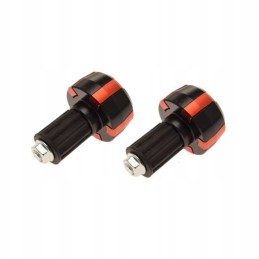 Orange weights, black shifters for KTM Kawasaki