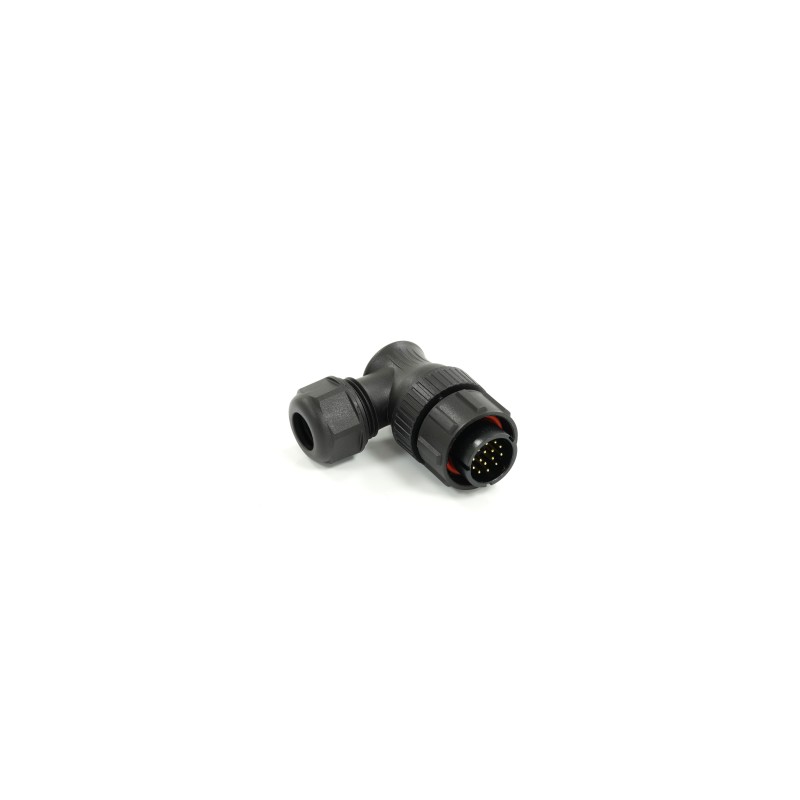 1 pcs - RS PRO Circular Connector, 15 Contacts, Cable Mount, 21 mm Connector, Plug, Male, IP67