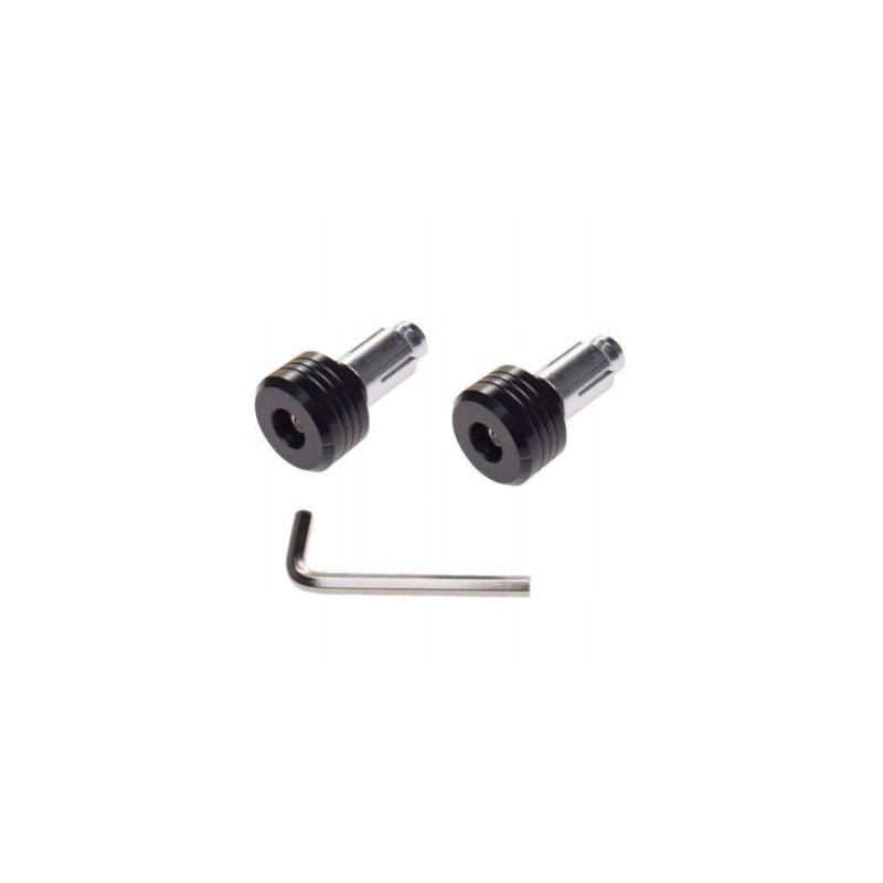 Steering wheel weight end, black Allen key, 2 pcs. set